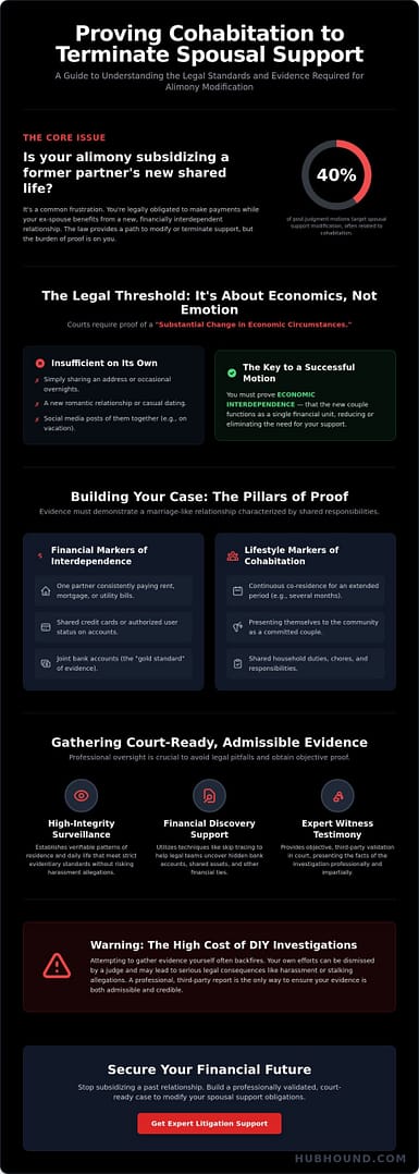 Proving cohabitation to terminate alimony in Oregon: Everything You Need to Know