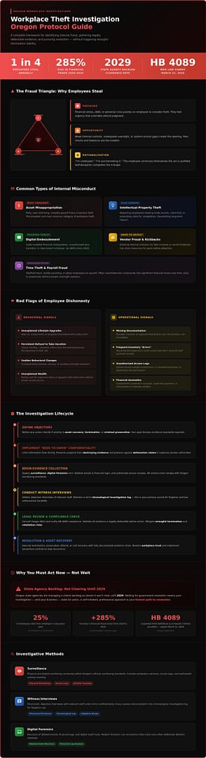 Workplace Theft Investigation: The 2026 Professional Guide to Asset Protection