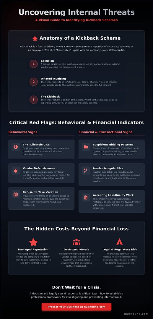 Investigating Kickback Schemes in a Small Business: The 2026 Professional Guide