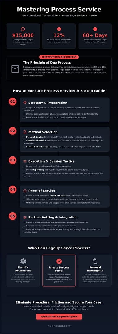 Process Service 101: A Professional Guide to Serving Legal Documents in 2026