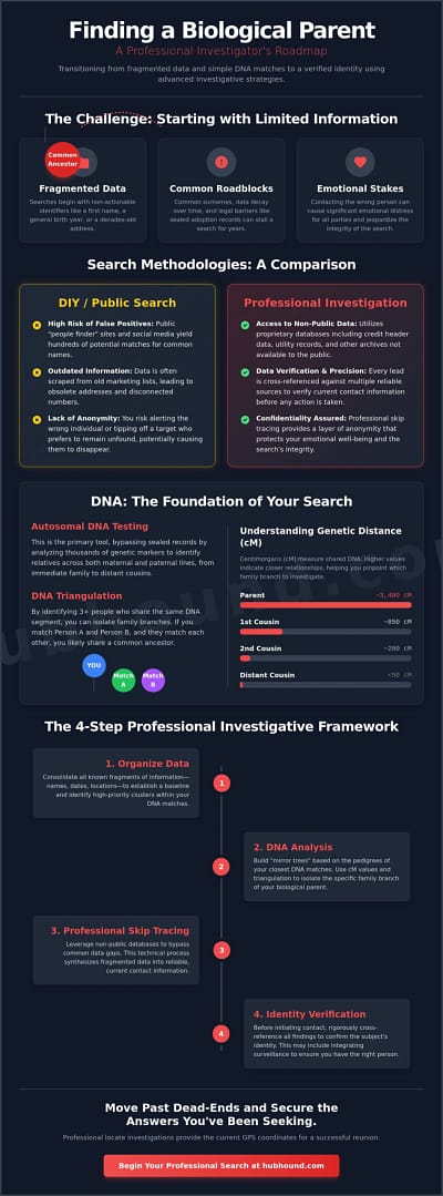 Finding a Biological Parent with Limited Information: A Professional Investigative Guide (2026)