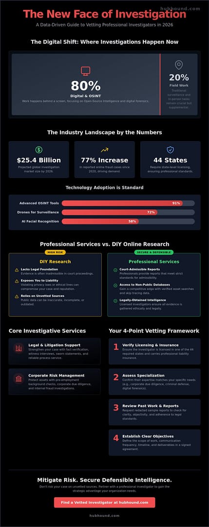 The Professional Guide to PI Services: Scope, Standards, and Strategy for 2026