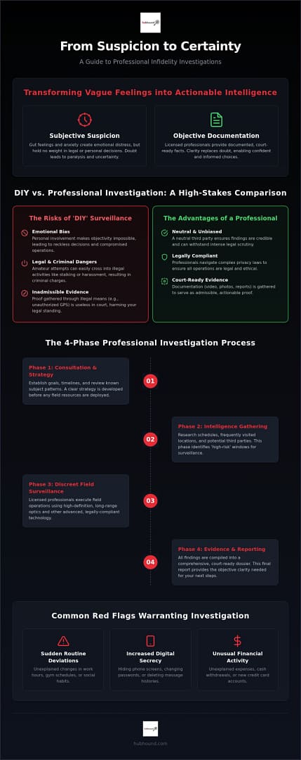 Cheating Spouse Private Investigator Guide (2026)