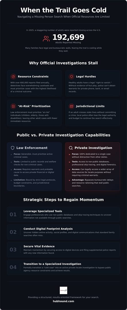 What to Do When Police Can't Help With a Missing Person: A Professional Guide
