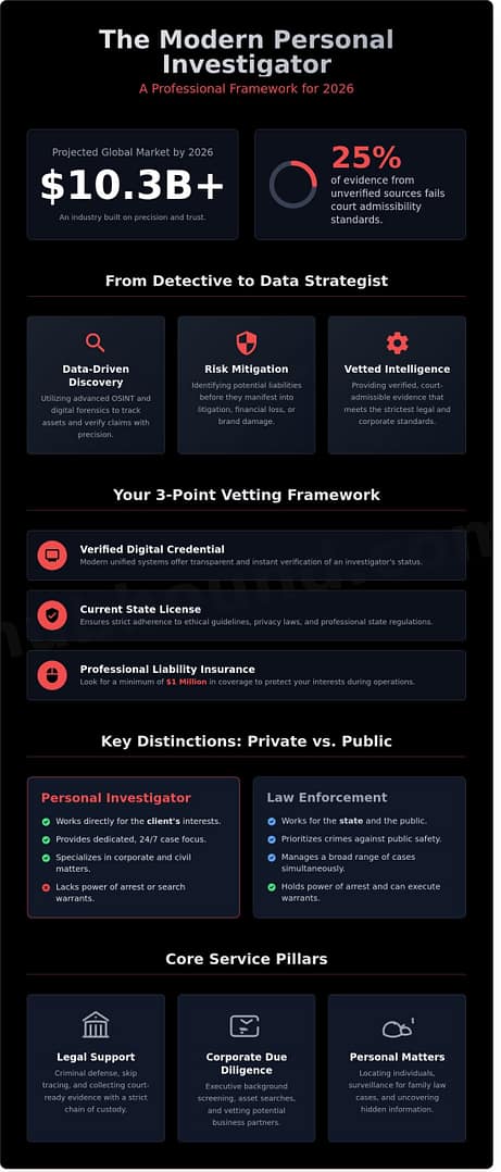 The Comprehensive Guide to Hiring a Personal Investigator in 2026