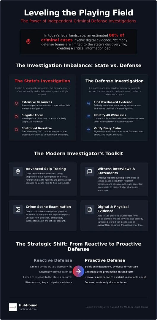 Criminal Defense Investigations: A Professional Guide to Building a Robust Case in 2026