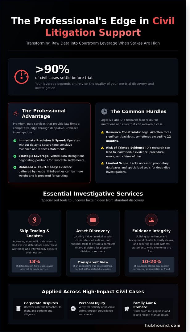 Professional Civil Litigation Support: The Strategic Edge in Modern Lawsuits