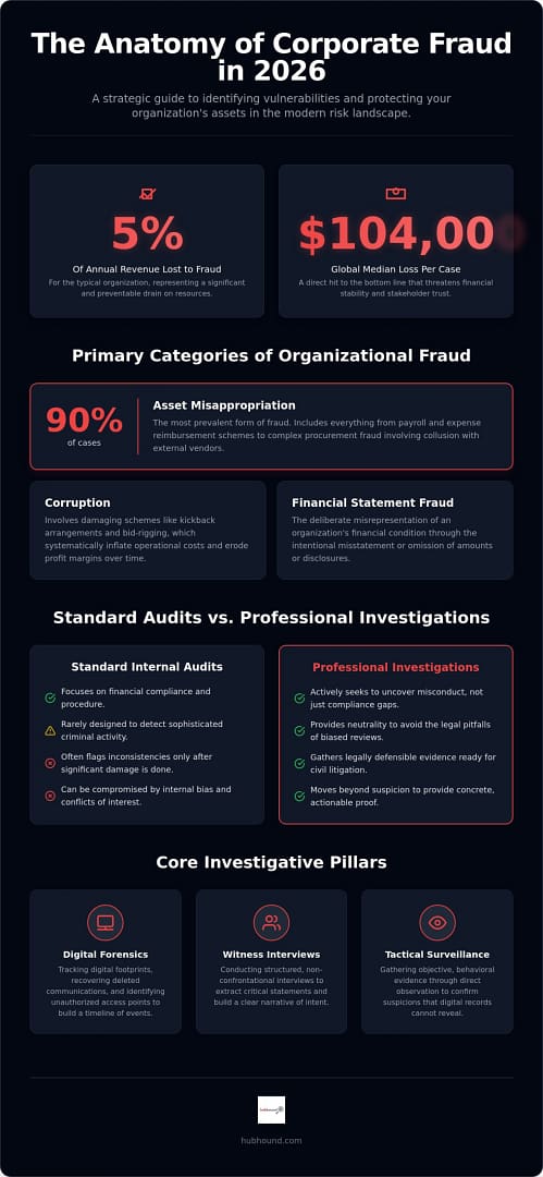 Corporate Fraud Investigation Services: The 2026 Executive Guide